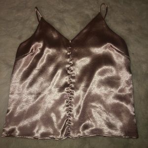 Silk satin Top